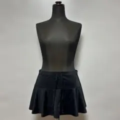 ブラック フレアスカート水着