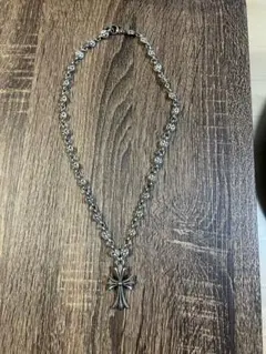 シルバー クロスモチーフ ネックレス 十字架　約58cm