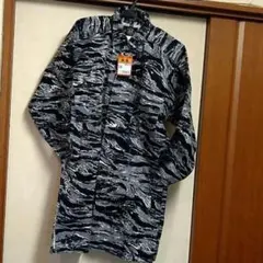 美品 寅壱 TORAICHI トビシャツ 厚手 迷彩 グレーカモフラ Lサイズ 