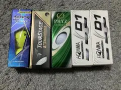 ゴルフボール　未使用5箱（3個入）+ロストボール18個+ティー