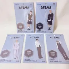 &TEAM クリアスタンド Vol.2 5種 コンプセット