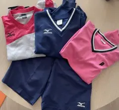 テニスウェア レディース 部活着4点セット S〜Mサイズ