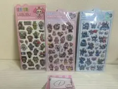 ① ドロップシール　BONBON LABUBU