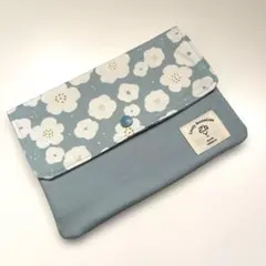 ハンドメイドマルチケース 【母子手帳 お薬手帳 通帳等】　花柄