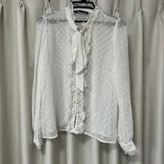 ボウタイブラウス シャツ