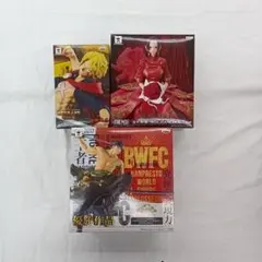 【は224】未開封品　ワンピース　フィギュア　3体セット