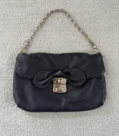 MARC BY MARC JACOBS 本革 ショルダーバッグ ブラック