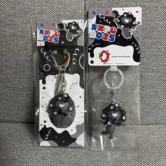 EXPO2025 黒ミャクミャク アンブレラマーカー キーホルダー 走る