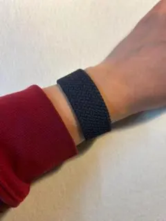 Apple Watch用バンド（紺色） 38/40mm 伸縮タイプ