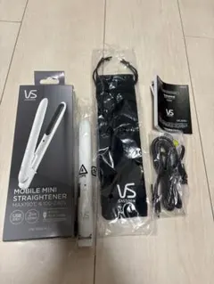 【新品】VSモバイルミニストレートヘアアイロン VSI-1051/WJ