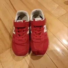 【最終値下げ】ニューバランス キッズ YV373AR2 レッド 20.5cm