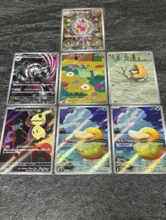 ポケモンカード AR 7枚セット チャーレム コダック ロケット団のミミッキュ