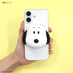 スヌーピー MagSafe対応アクセサリー シリコンポーチ スマホスタンド