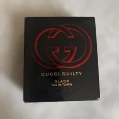 GUCCI GUILTY BLACK EDT 香水　空箱のサムネイル