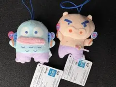 クレヨンしんちゃん×サンリオキャラクターズ　 みにぬいぐるみ 2点セット