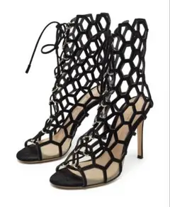 Gianvito Rossi プレオウンドカットアウト サンダル　38のサムネイル