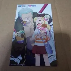 サーティワン　ワンピースコラボ　スモーカー　ステッカー