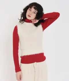 tina jojun ニットベスト