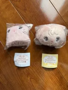 mikko characters キャミー　フェイスマスコットと巾着セット