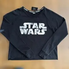 【タグ付】アズールバイマウジー × スターウォーズ ショート丈Tシャツ M 黒