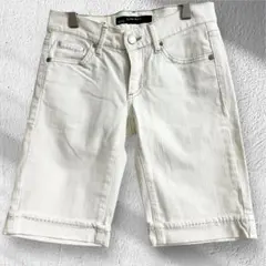 ザラ ベーシック　ZARA BASIC デニムハーフパンツ　バミューダパンツ