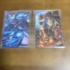 鬼滅の刃 webshopくじ 第三弾KV E賞 レイヤードクリアカード 2枚