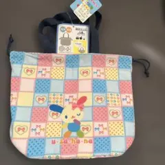 ウサハナ 保冷ランチ巾着バッグ