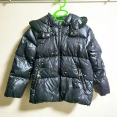 ミキハウス ダブルビー 120cm プチ刺繍ダウンジャケット/子供服、男の子服