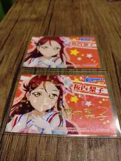 桜内梨子　ステッカー　(サイン入りver&通常ver)