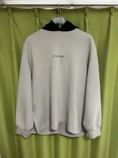 新品タグ付き】CULLNI ロゴ刺繍 オーバーサイズロンT サイズ2 - メルカリ