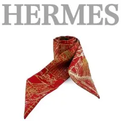 ♡美品♡ エルメス ツイリー 東京の通路 銀座限定品 HERMES - エルメス ツイリー 東京の通路 銀座限定品 シルク100