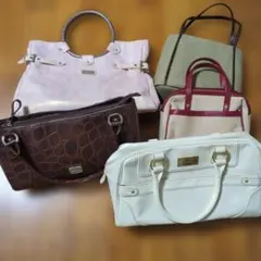 ◎LANVIN 他 ハンドバッグ 　５点　まとめ売りのサムネイル