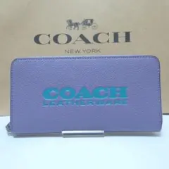 COACH コーチ 長財布 アコーディオン グラフィック CW715 グリーン
