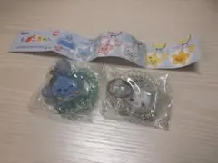 しずくちゃん　スプリングゴムキーホルダー　ガチャ