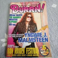 BURRN! 2004年5月号 Yngwie J. Malmsteen特集