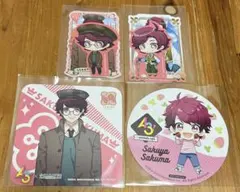 A3! 春組 佐久間 咲也 ダイカット ステッカー コースター カラ鉄 カフェ