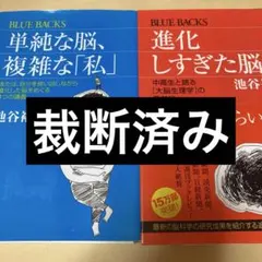 単純な脳、複雑な「私」　進化しすぎた脳　ブルーバックス　池谷裕二