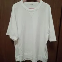 ホワイト 半袖Tシャツ Lサイズ