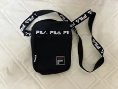 FILA メッシュショルダーバッグ 黒