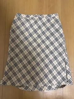 BURBERRY ブルーレーベル チェックミニスカート 38サイズ