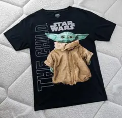 スターウォーズ グローグー キャラクターTシャツ Sサイズ ブラック