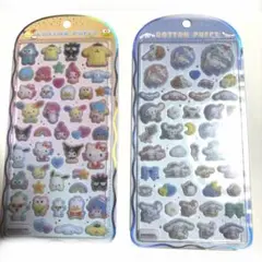 コットンパフィーシート　サンリオ　シナモンロール正規