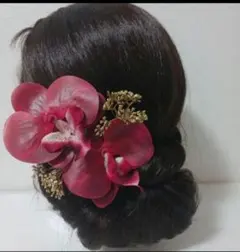 髪飾り4パーツ　 成人式　卒業　ヘッドドレス