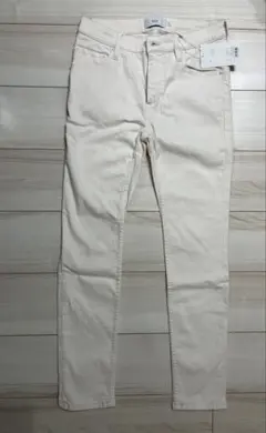 ホワイト スキニーデニム Sサイズ