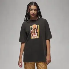 JORDAN マイケルジョーダン Tシャツ ビンテージ加工 ブラック