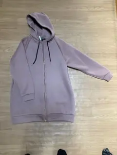 【新春値下げ】ロートレアモン　フード付きジップアップパーカー サイズ38 ピンク