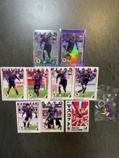 Topps Jリーグ 京都サンガ カードセット パラレルあり おまけ付