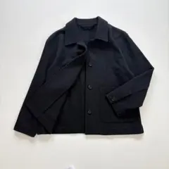 ＊近年2023【マーガレットハウエル】SOFT WOOL TWILL 黒　Ⅰ
