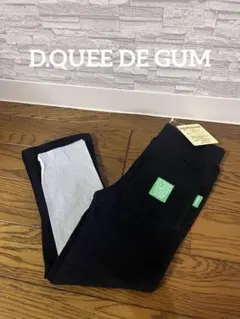 新品 タグ付き D.QUEE DE GUM パンツ ブラック 100