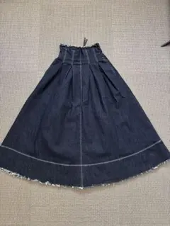 デニムロングスカート Sサイズ コットン100%